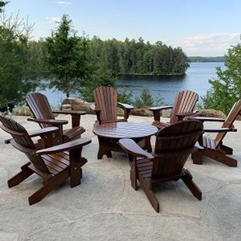 Royal Adirondack Kjempestort Kaffebord - Sedertre - 152 cm
