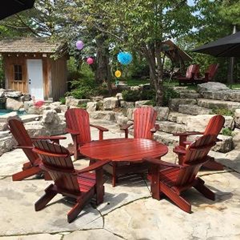 Royal Adirondack Stort Kaffebord - Sedertre - 107 cm