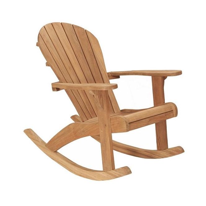 Hovedbilde Newport Adirondack gyngestol - Teak